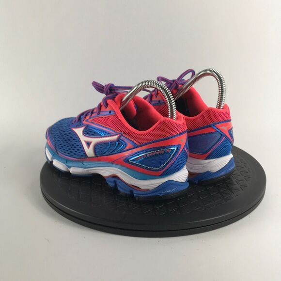 Mizuno Wave Inspire 13 Blue/Pink Athletic Running Shoes Women’s Size 6 - Picture 7 of 12
